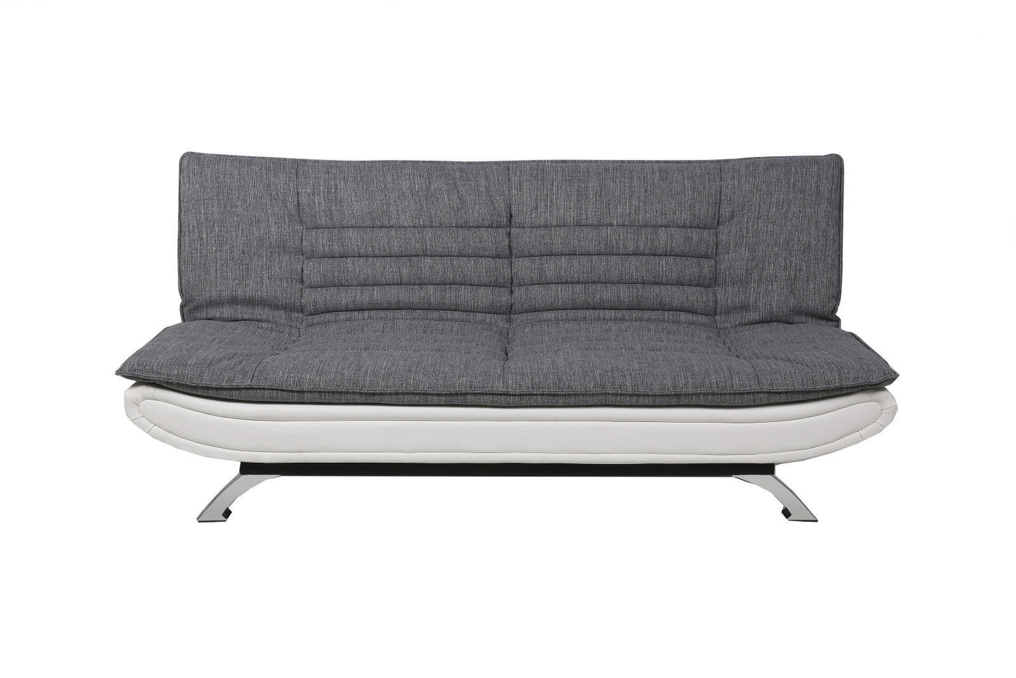 Pisa sovesofa 196 x 98 cm i lysegrå/hvid