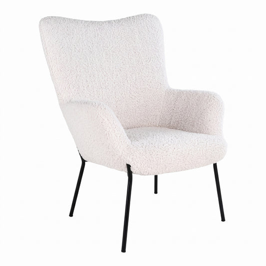 Lænestol Monaco, polyester og metal