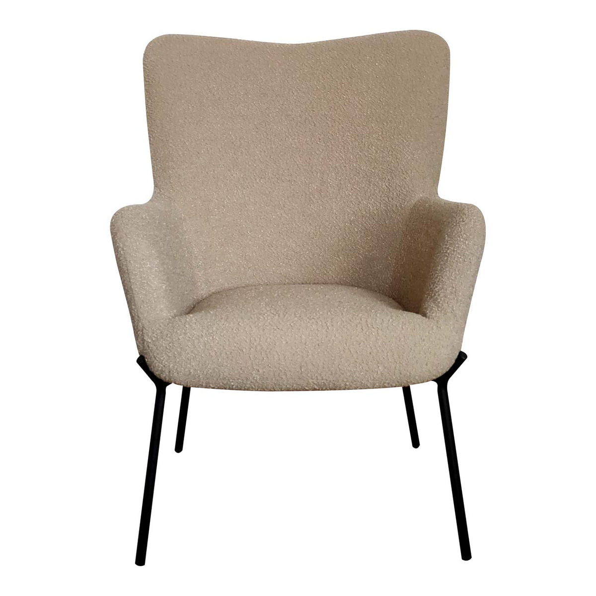 Lænestol Monaco, polyester og metal