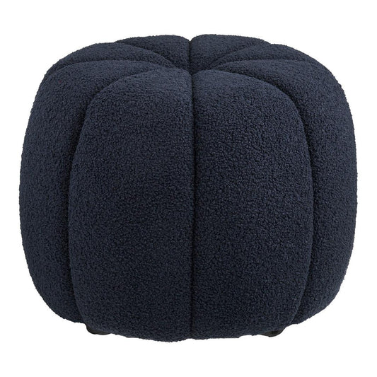 Hollywood puf Ø48 cm i blå