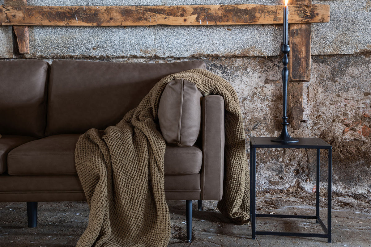 Dublin 3-personers sofa 201 x 90 cm i brun