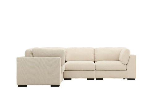 Torino hjørnesofa 298 x 86 cm i beige