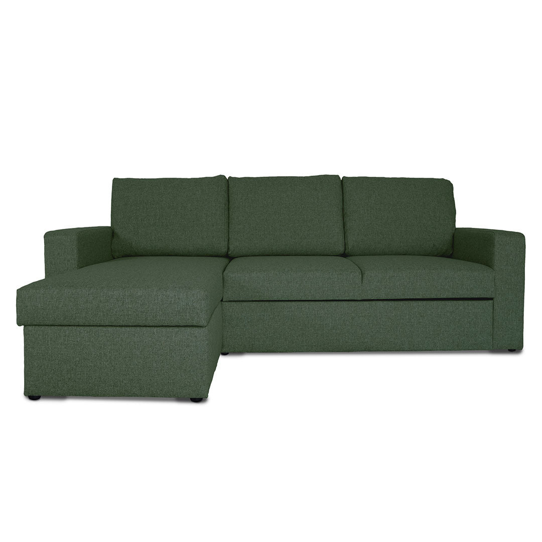 Antwerpen hjørnesovesofa med opbevaring venstrevendt 230 x 87 cm