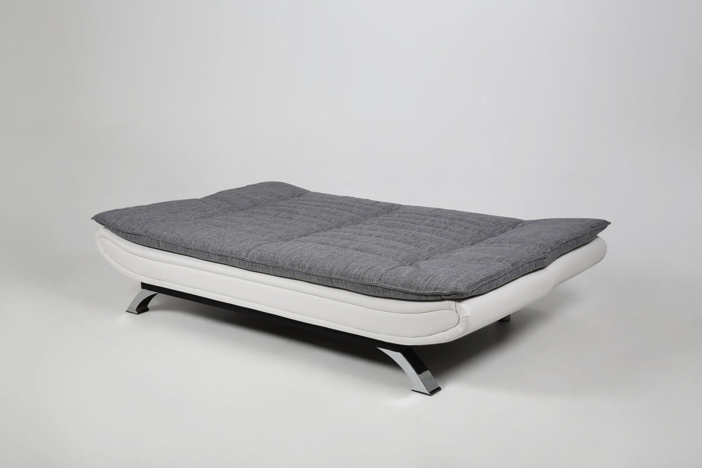 Pisa sovesofa 196 x 98 cm i lysegrå/hvid