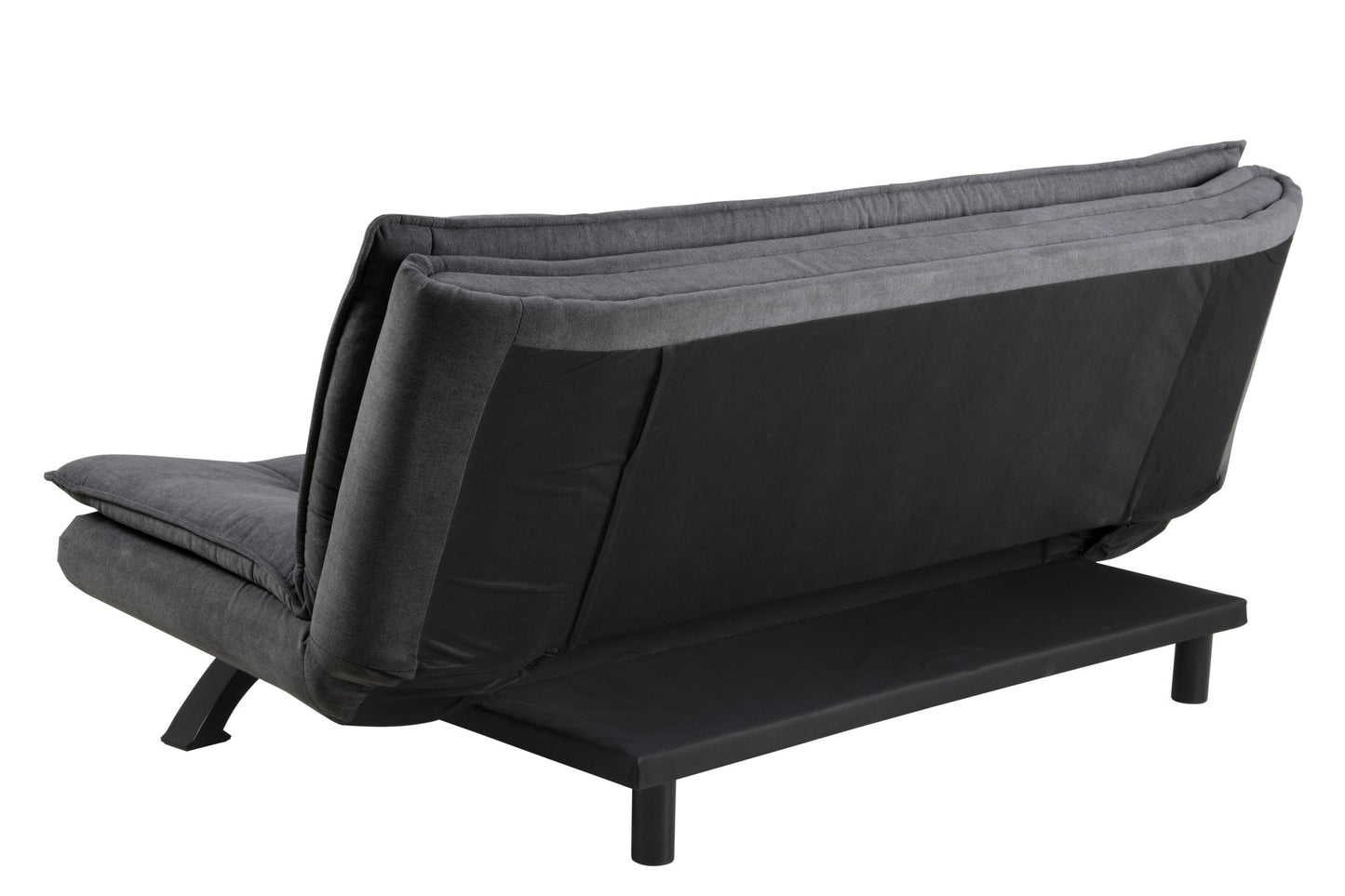 Pisa sovesofa 196 x 98 cm i mørkegrå/sort