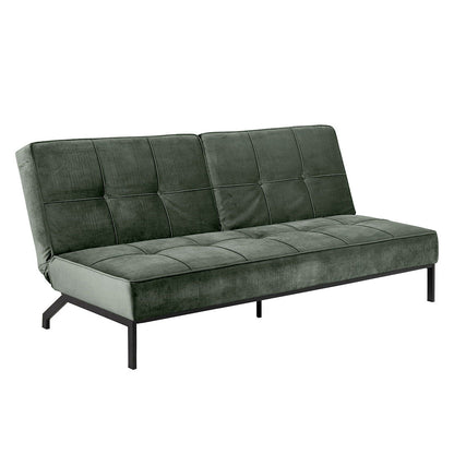 Valencia sovesofa 198 x 87 cm i sort