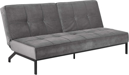 Versailles sovesofa 198 x 87 cm i mørkegrå