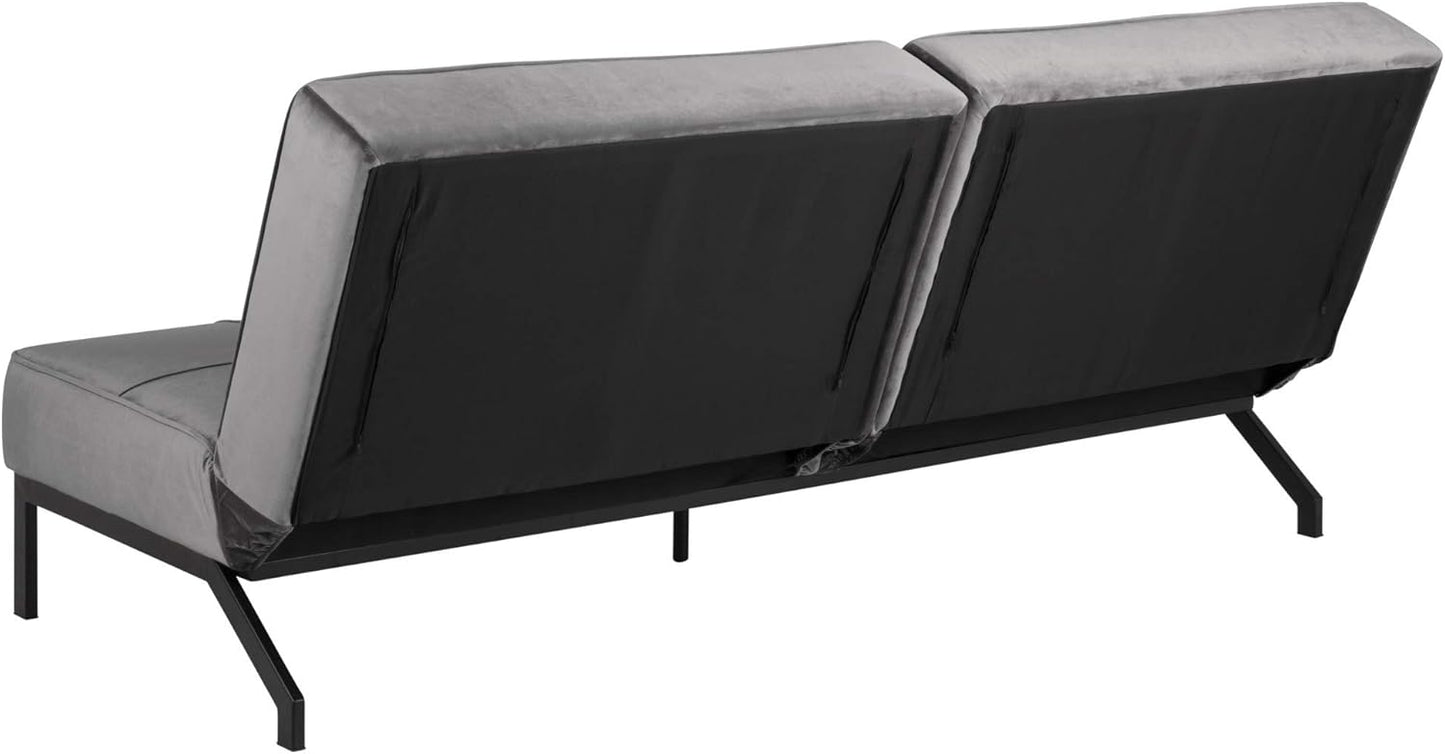 Versailles sovesofa 198 x 87 cm i mørkegrå