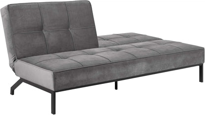 Versailles sovesofa 198 x 87 cm i mørkegrå