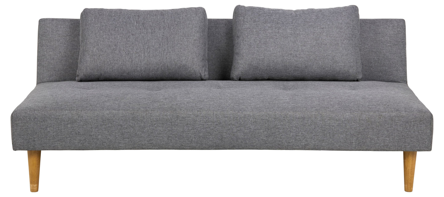 Zanzibar sovesofa 180 x 74 cm i lysegrå