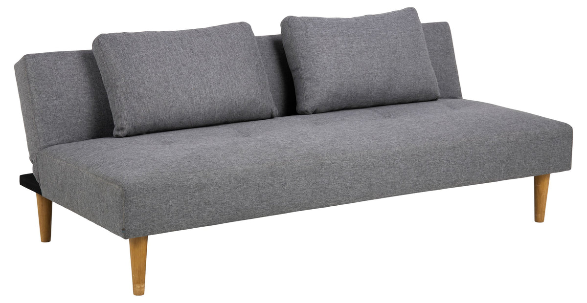 Zanzibar sovesofa 180 x 74 cm i lysegrå
