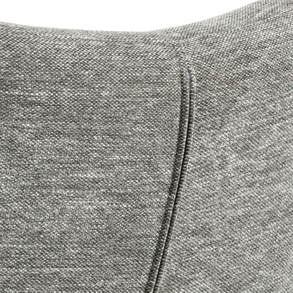 Lænestol Odense, polyester/stof og metal