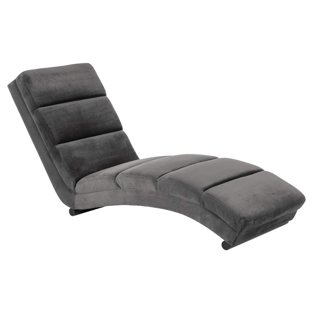 Basel chaiselongsofa 60 x 170 cm i grå