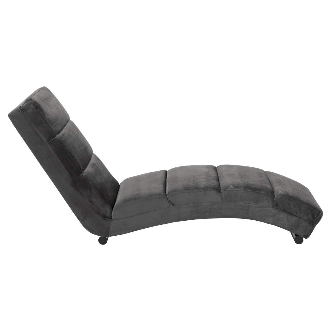 Basel chaiselongsofa 60 x 170 cm i grå