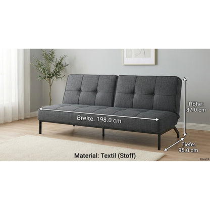 Split sovesofa 198 x 87 cm