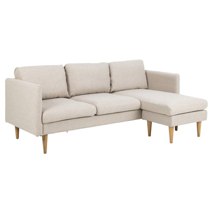 Honolulu chaiselongsofa venstrevendt 201 x 84 cm i beige