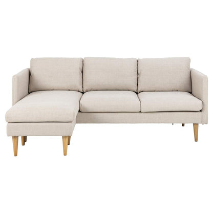 Honolulu chaiselongsofa venstrevendt 201 x 84 cm i beige