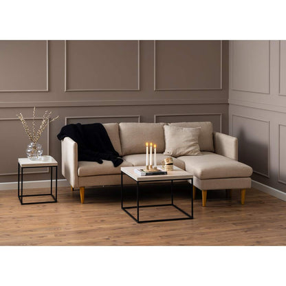 Honolulu chaiselongsofa venstrevendt 201 x 84 cm i beige