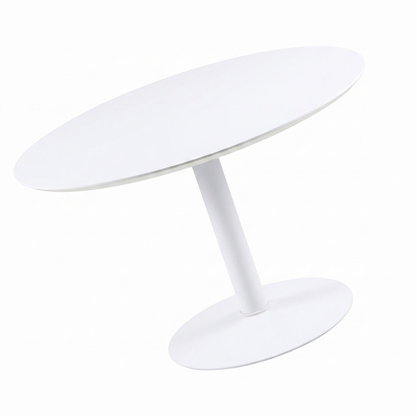 Shanghai spisebord Ø110 cm i hvid