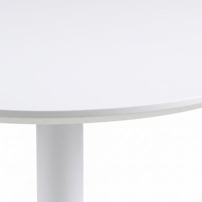 Shanghai spisebord Ø110 cm i hvid