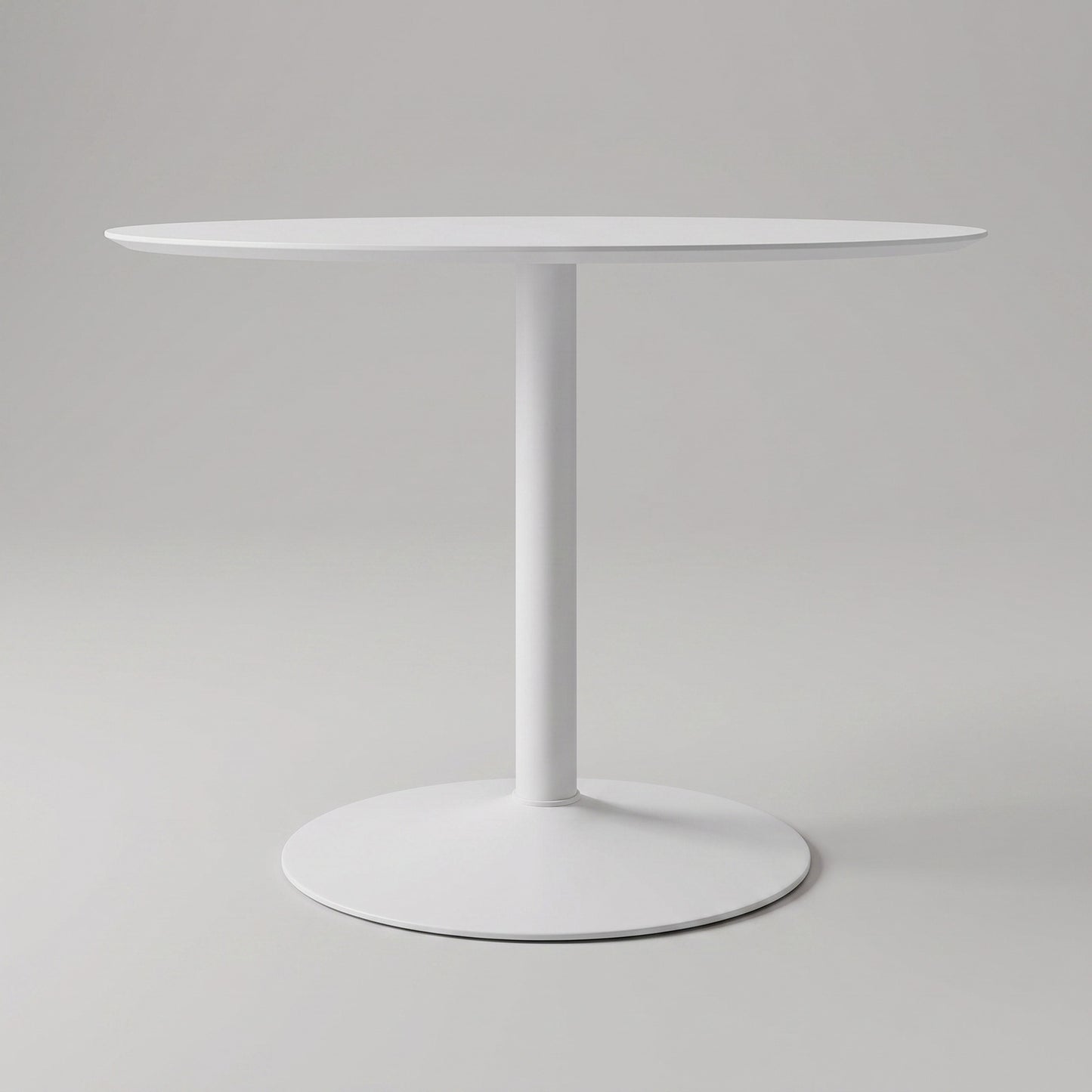 Shanghai spisebord Ø110 cm i hvid