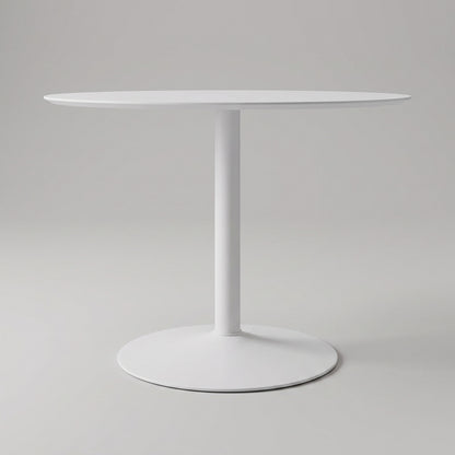 Shanghai spisebord Ø110 cm i hvid