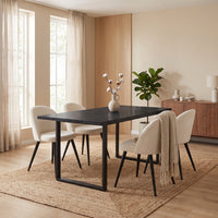 Sort/Fløjlsbeige