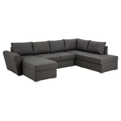 Tromso sovesofa med chaiselong venstrevendt 296 x 85 cm i grå