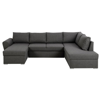 Tromso sovesofa med chaiselong venstrevendt 296 x 85 cm i grå