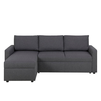 Stavanger sovesofa med chaiselong med opbevaring