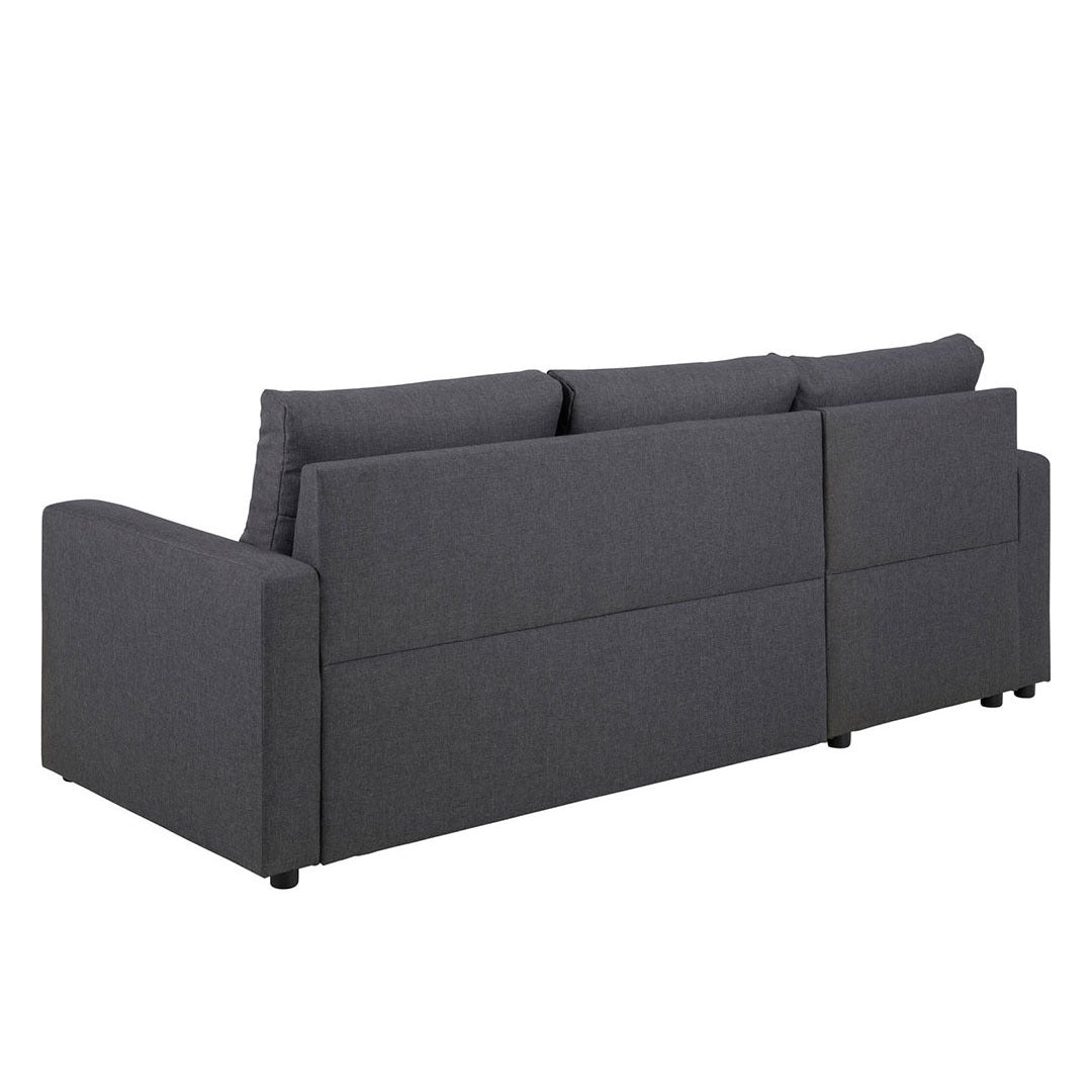 Stavanger sovesofa med chaiselong med opbevaring