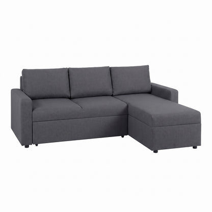 Stavanger sovesofa med chaiselong med opbevaring