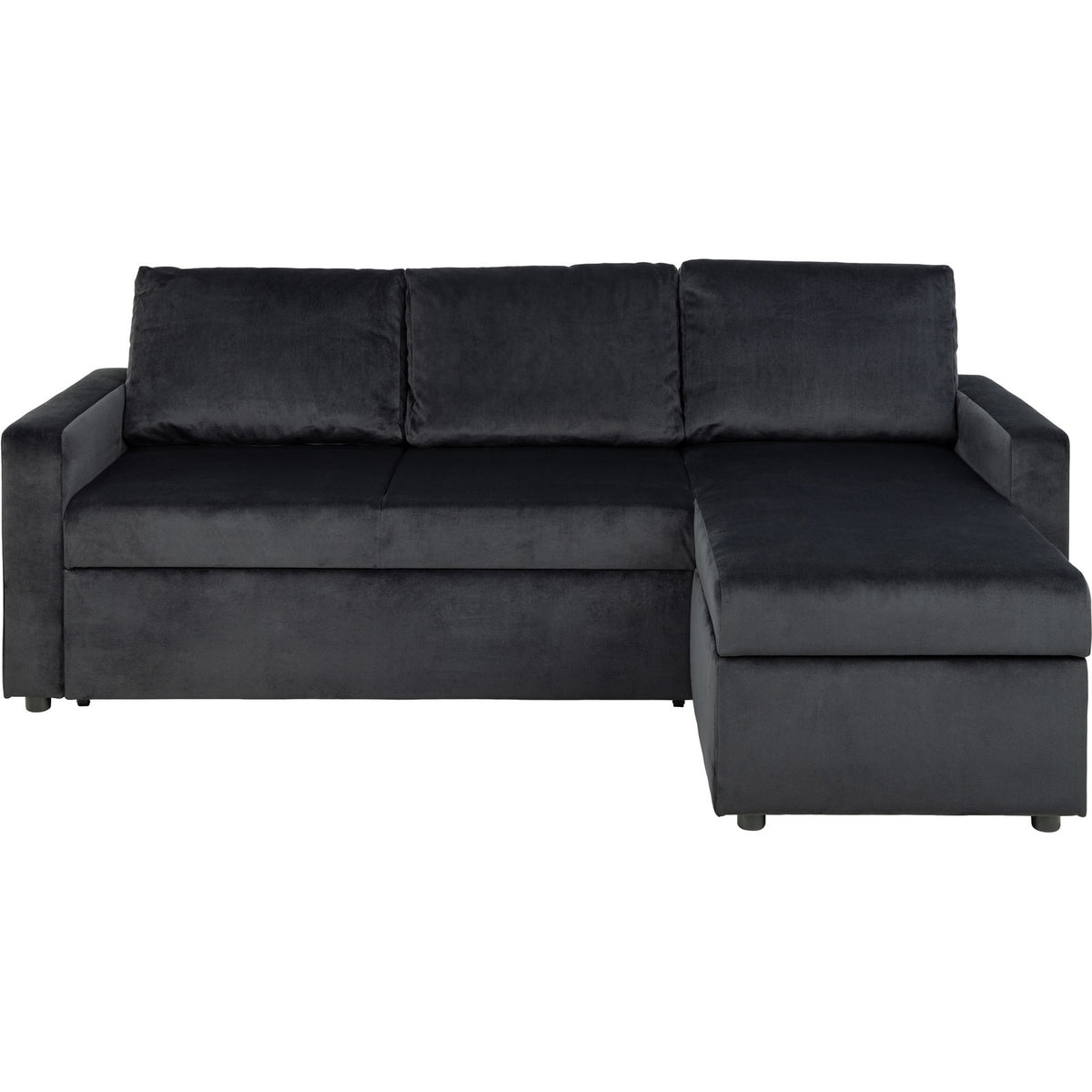 Oxford sovesofa med chaiselong med opbevaring vendbar 218 x 84 cm