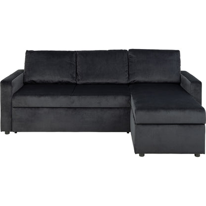 Oxford sovesofa med chaiselong med opbevaring vendbar 218 x 84 cm