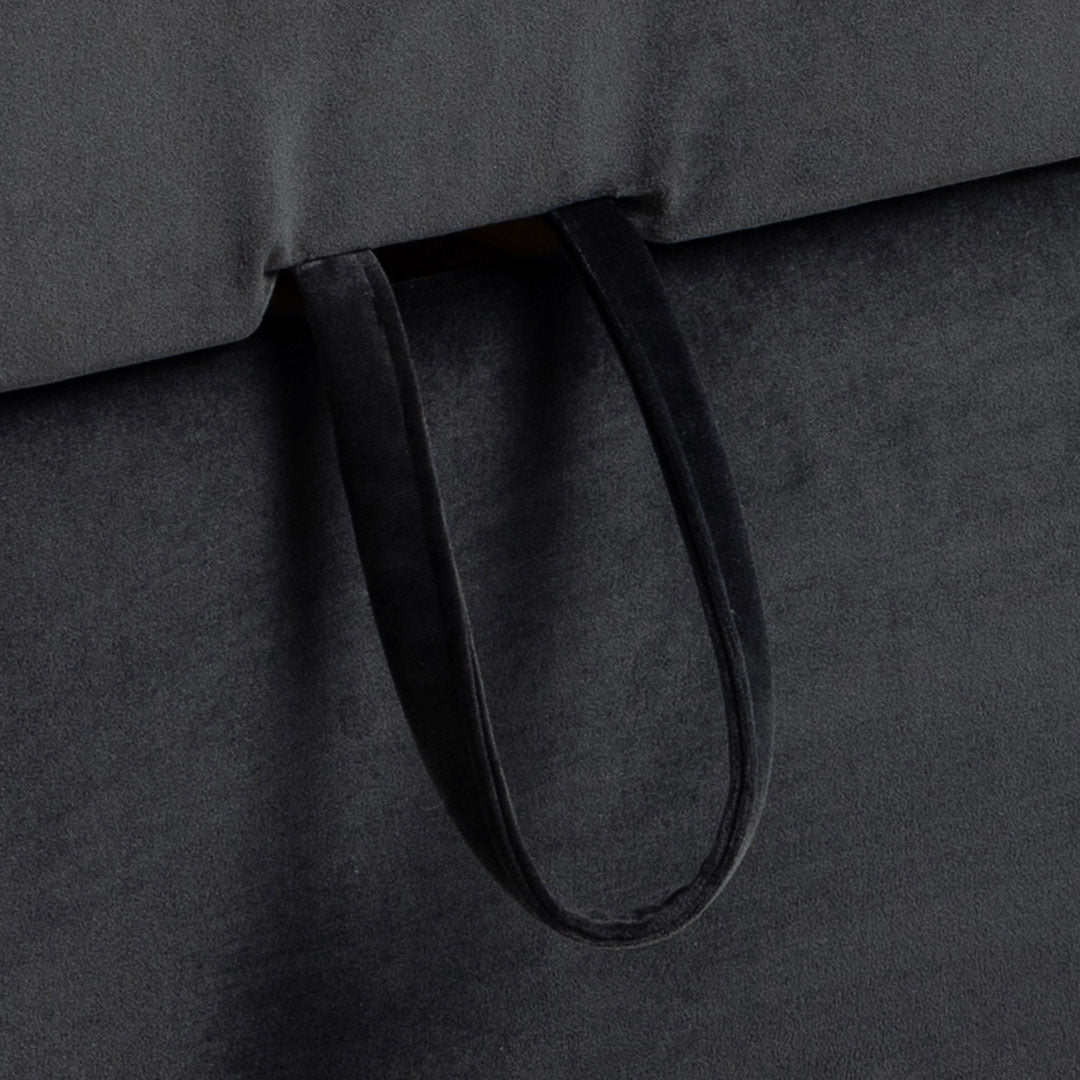 Oxford sovesofa med chaiselong med opbevaring vendbar 218 x 84 cm