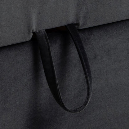Oxford sovesofa med chaiselong med opbevaring vendbar 218 x 84 cm