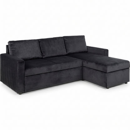 Oxford sovesofa med chaiselong med opbevaring vendbar 218 x 84 cm
