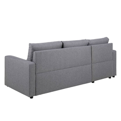 Stavanger sovesofa med chaiselong med opbevaring
