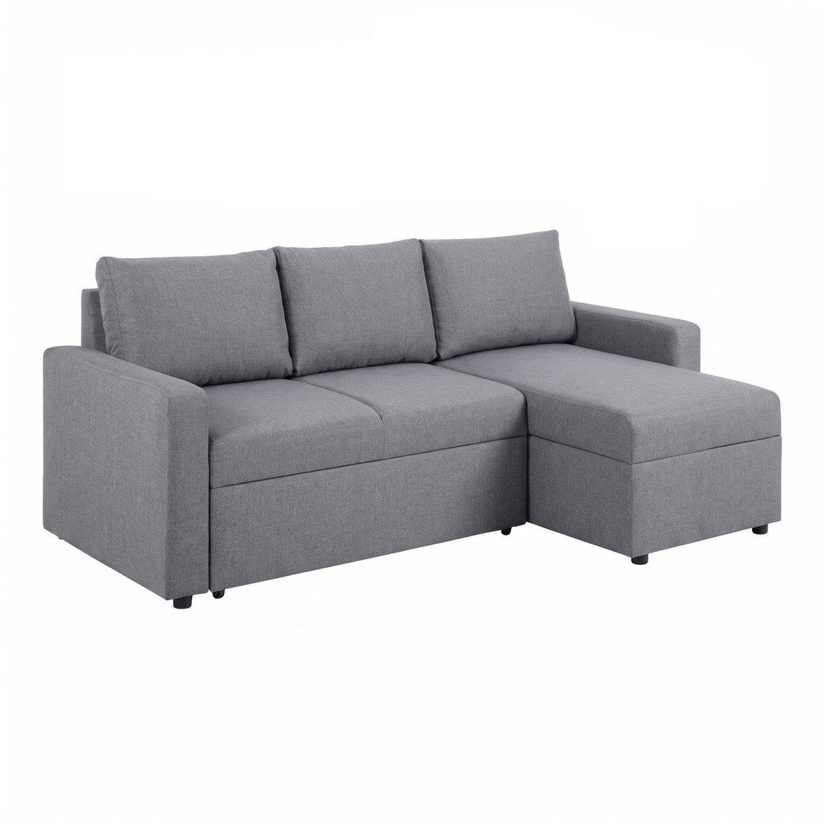 Stavanger sovesofa med chaiselong med opbevaring