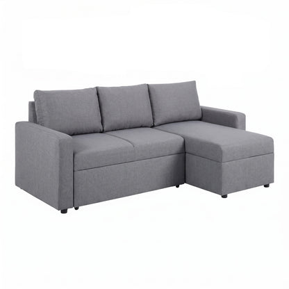 Stavanger sovesofa med chaiselong med opbevaring