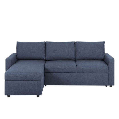 Stavanger sovesofa med chaiselong med opbevaring