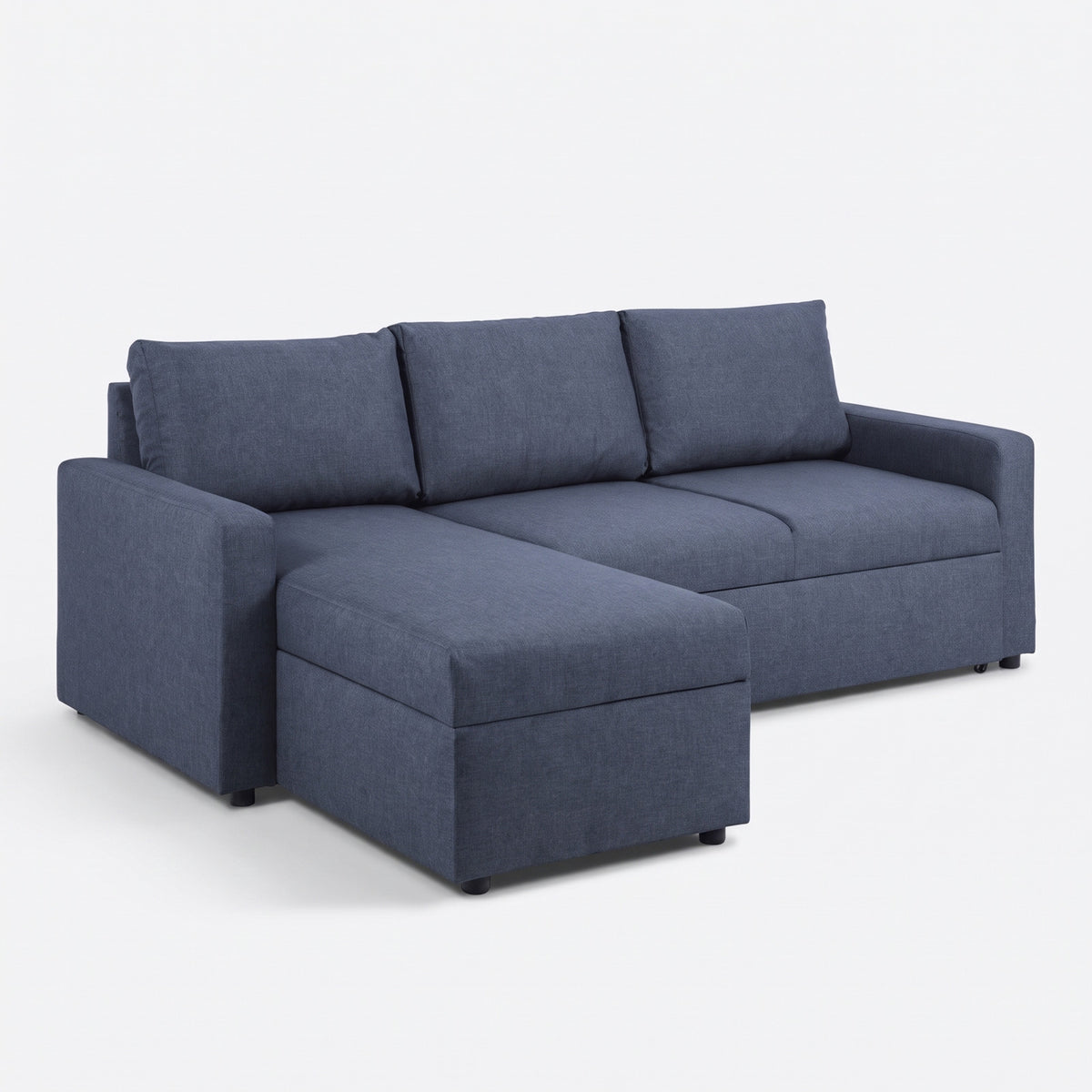 Stavanger sovesofa med chaiselong med opbevaring