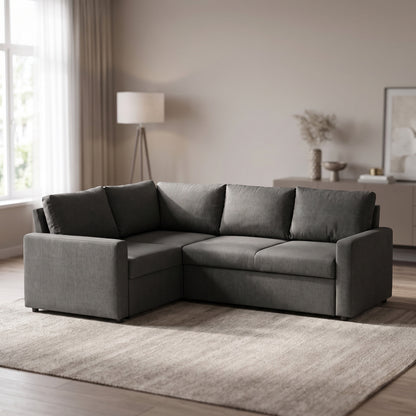 Oxford hjørnesofa med opbevaring og sovefunktion 228 x 85 cm