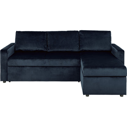 Oxford sovesofa med chaiselong med opbevaring vendbar 218 x 84 cm