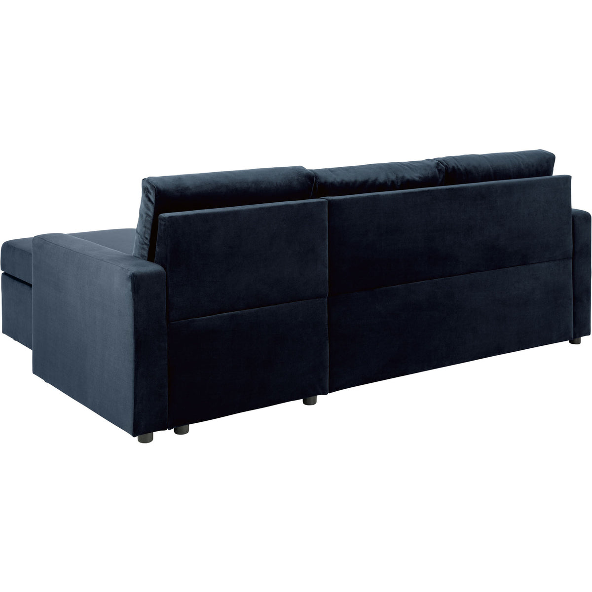 Oxford sovesofa med chaiselong med opbevaring vendbar 218 x 84 cm