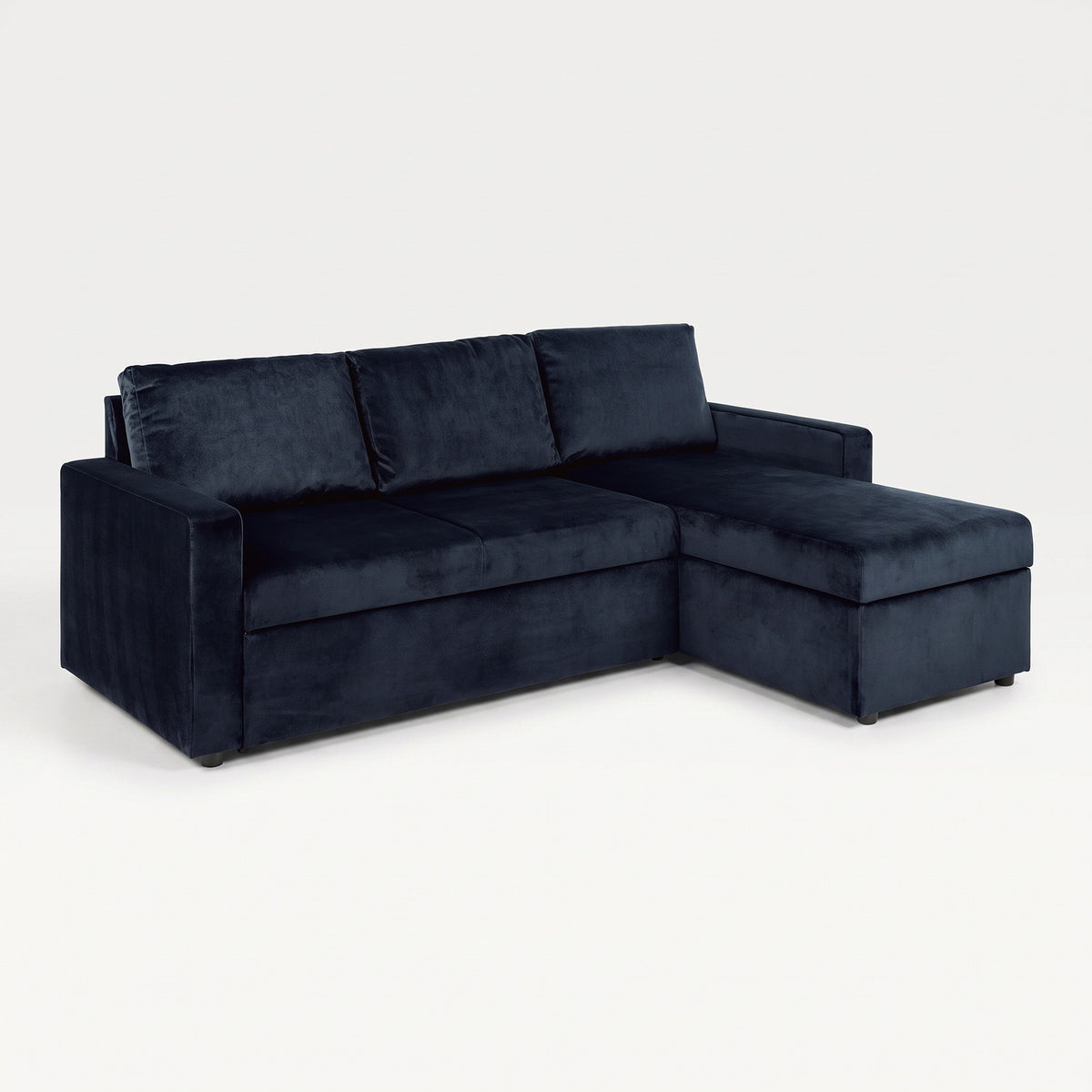 Oxford sovesofa med chaiselong med opbevaring vendbar 218 x 84 cm