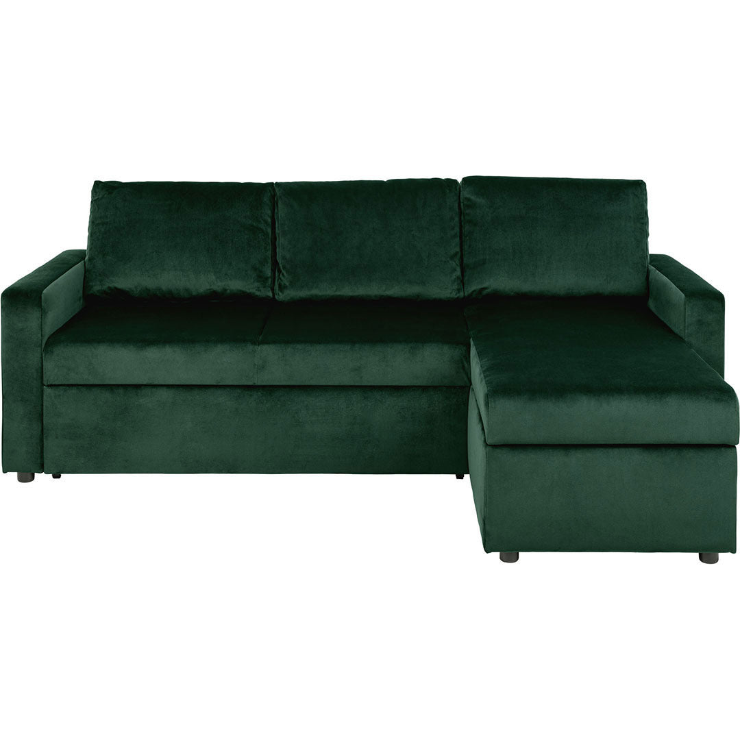 Oxford sovesofa med chaiselong med opbevaring vendbar 218 x 84 cm
