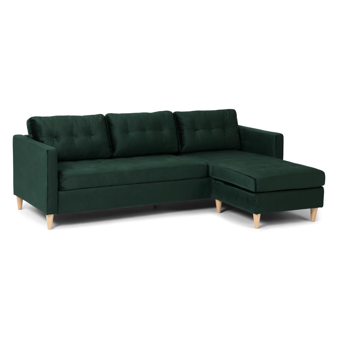 New Orleans sofa med chaiselong venstrevendt 219 x 80 cm