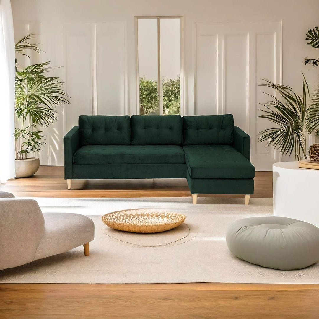 New Orleans sofa med chaiselong venstrevendt 219 x 80 cm