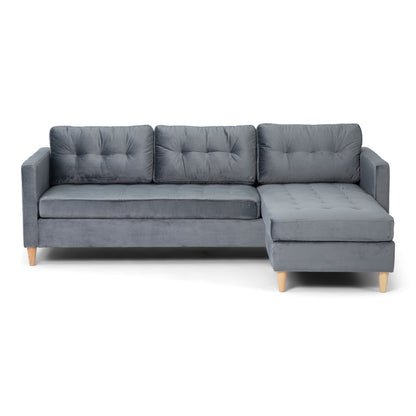 New Orleans sofa med chaiselong venstrevendt 219 x 80 cm
